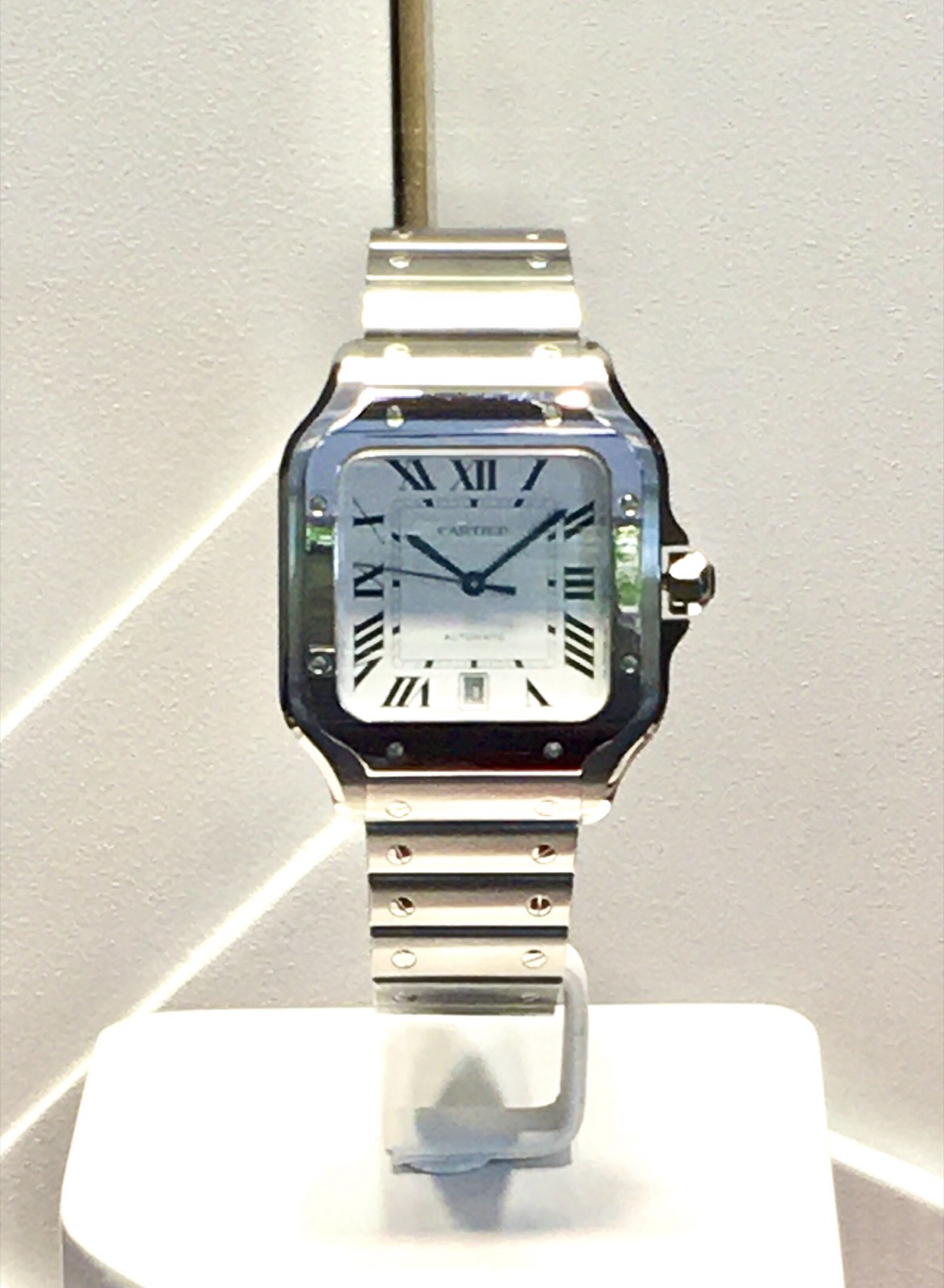 Cartier Santos vs Omega Aqua Terra: Best One-Watch Collection? featured watch